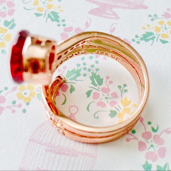 Serpent of Temptation Austrian Crystal Wrap Ring - Picture 7 of 8